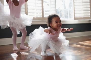 taniec małe dziecko
