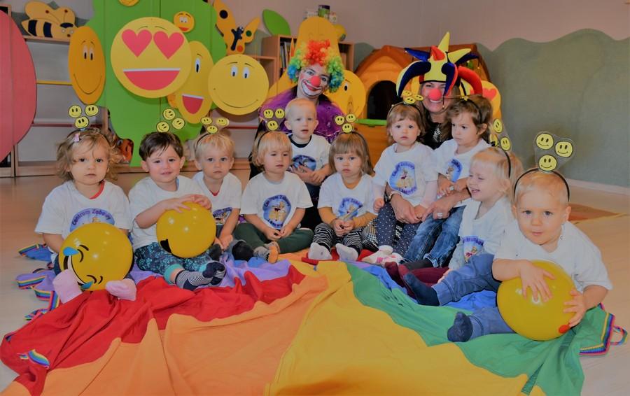 dzieci z grupy żłobkowej